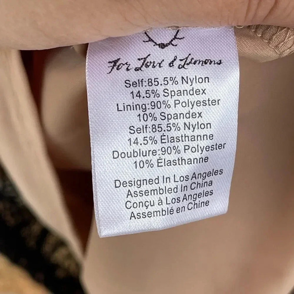 For Love and Lemons mini lace dress large - Picture 12 of 12